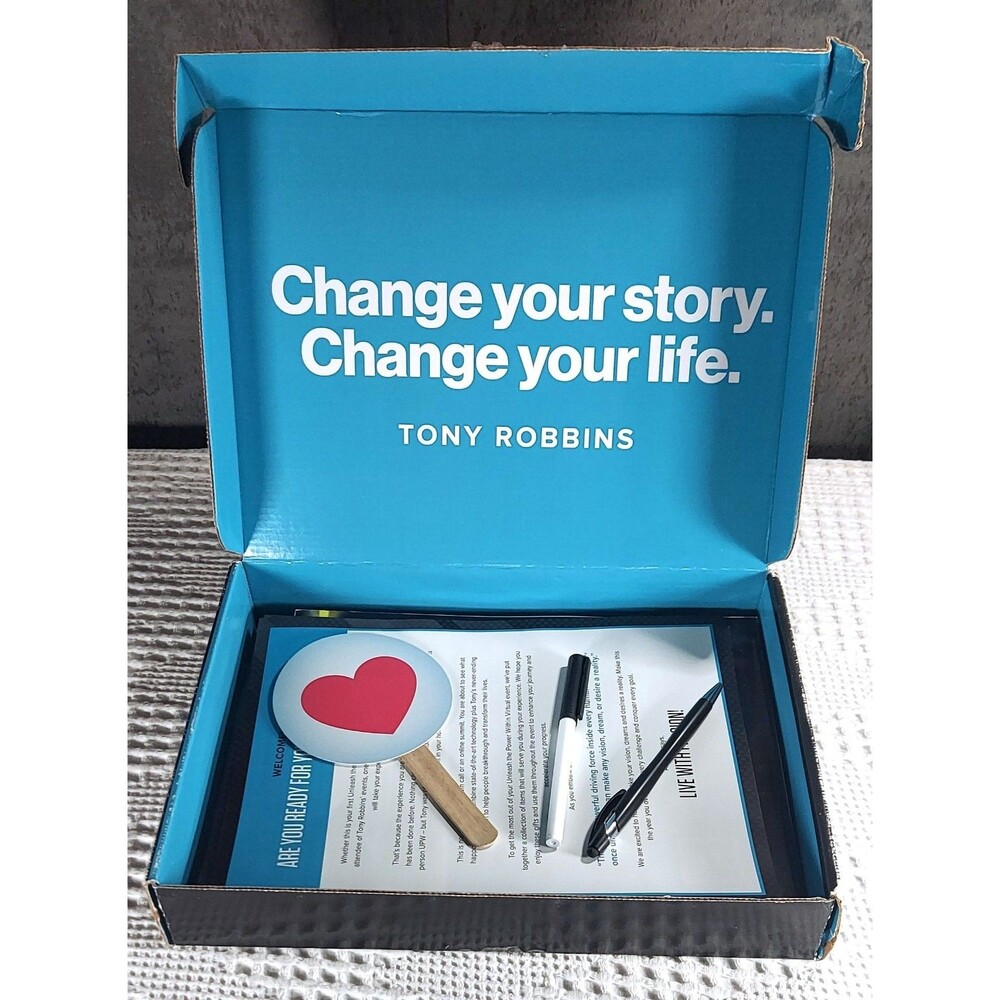 Tony Robbins Unleash The‎ Power Within UPW Virtual Event Breakthrough Box Kit